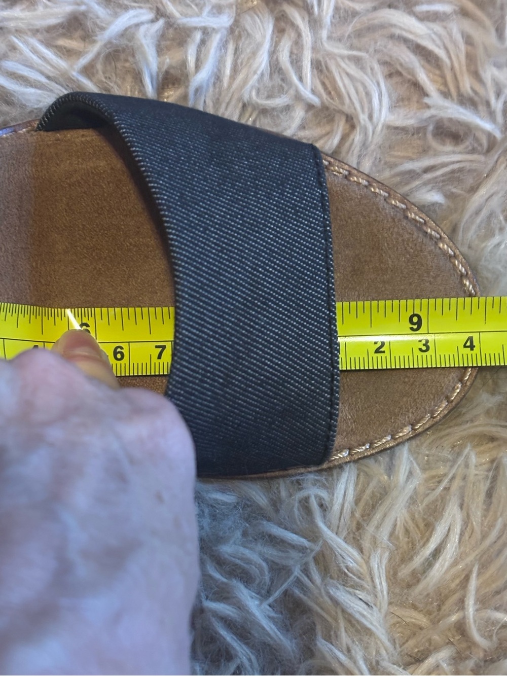 NWOT TOMS Majorca Cutout Sandals Black Denim Women's Size 5.5 - Picture 12 of 13